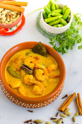 Curry de crevettes Malai