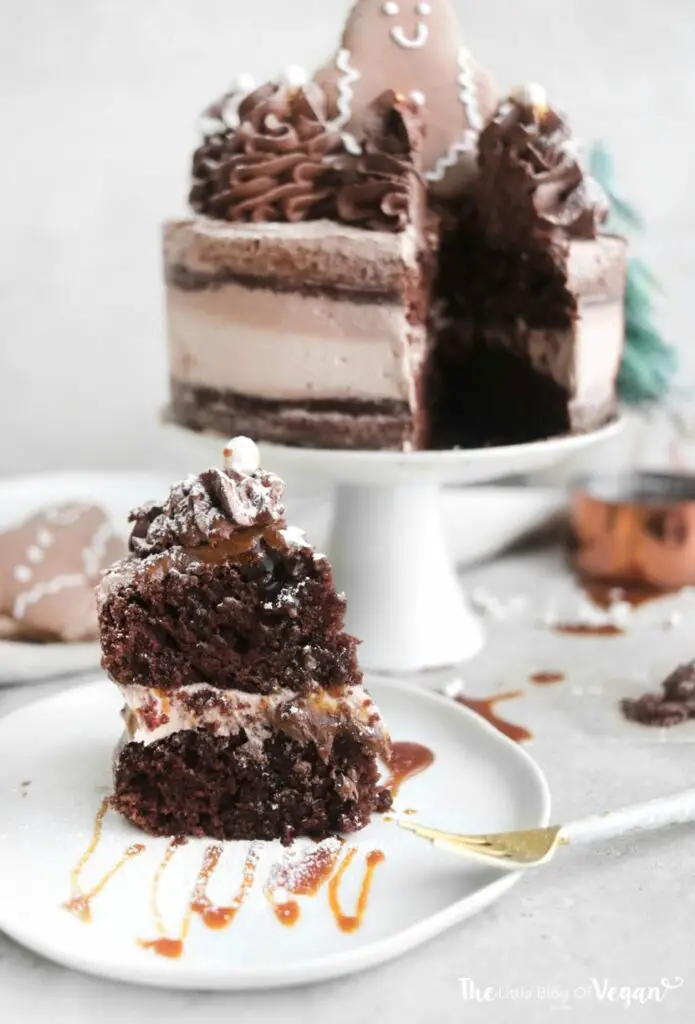 GINGERBREAD TOFFEE CAKE by THE LITTLE BLOG OF VEGAN