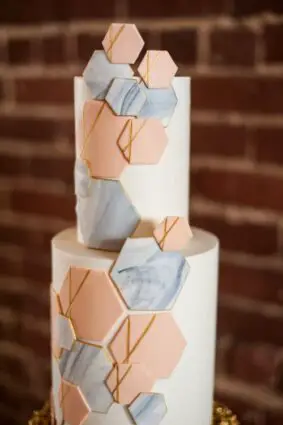 Geometric-shape Cake