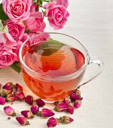 Chá de rosas