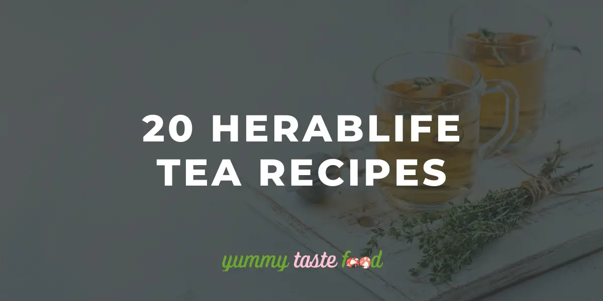 Recettes de thé Herbalife