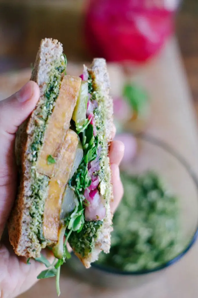 Big Vegetarian Sandwich