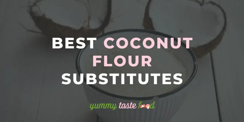 Melhores substitutos de farinha de coco