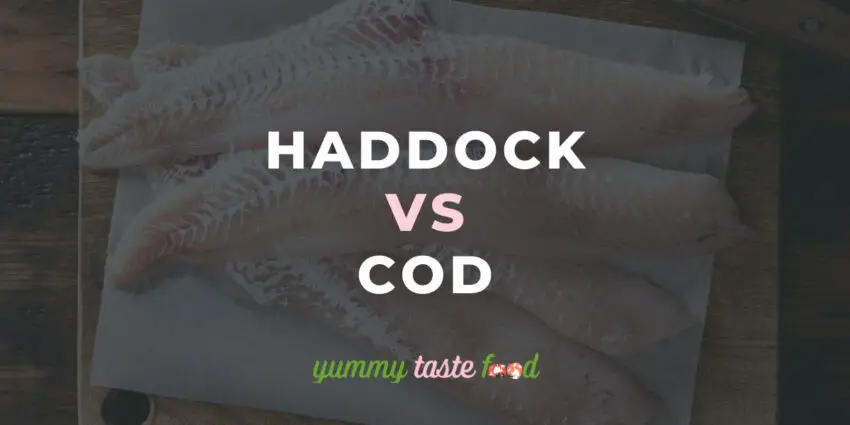 What is the difference between haddock and cod?