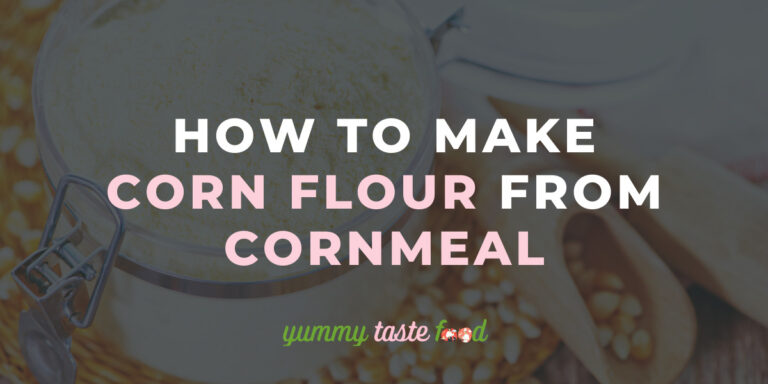 How To Make Corn Flour From Cornmeal