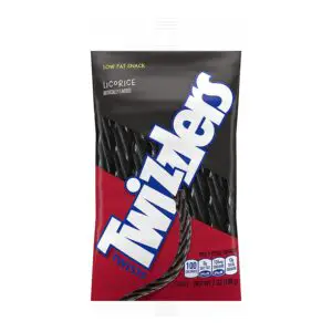 TWIZZLERS The Black Licorice Candy