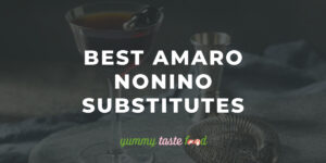 Amaro Nonino Substitutes
