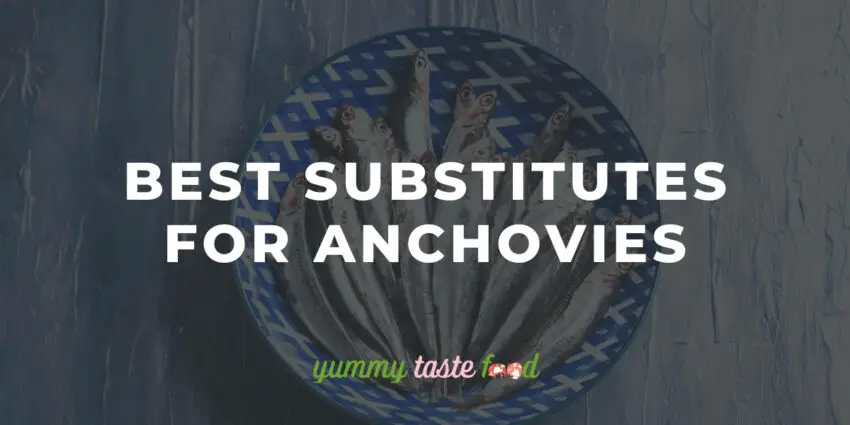 Os melhores substitutos para anchovas