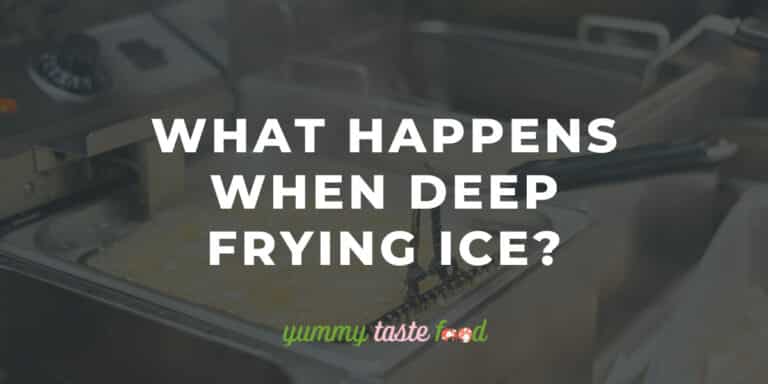 Deep Frying Ice?