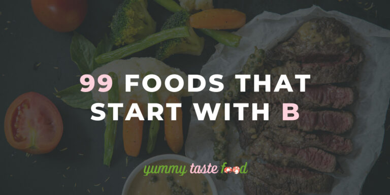 Foods That Start With B