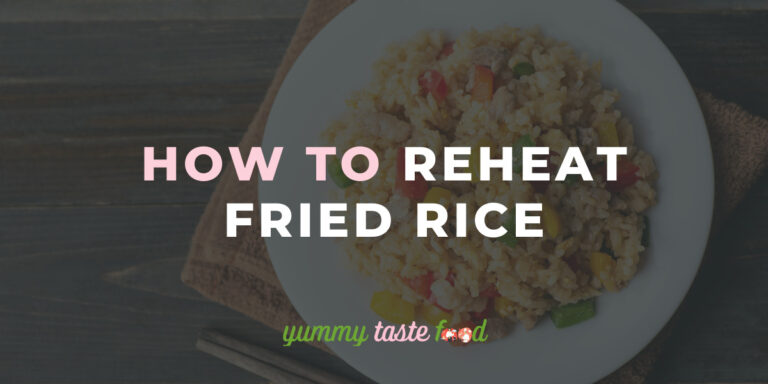 How To Reheat Fried Rice