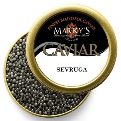 Marky's Sevruga Premium Caviar noir d'esturgeon