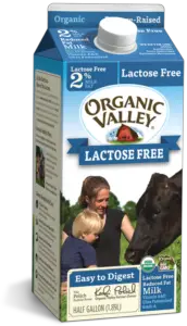 Organic Valley laktosefreie Milch