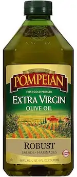 Pompeian Extra Virgin Olive Oil.