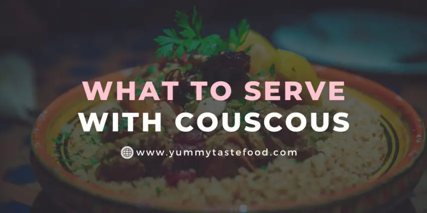What to serve with couscous