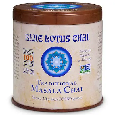 Blauer Lotus Chai - Traditioneller Masala Chai. 3 Unzen.