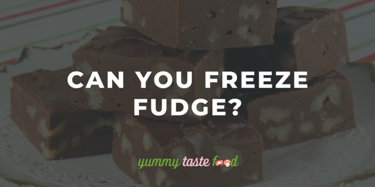 Can You Freeze Fudge?
