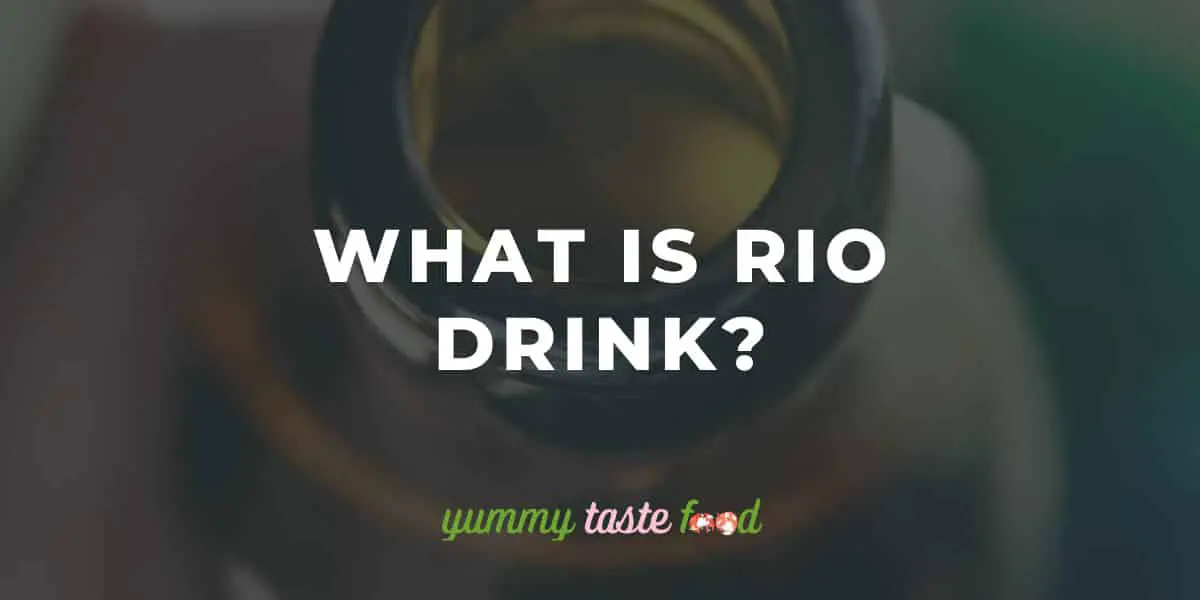 Cos'è il rio drink?