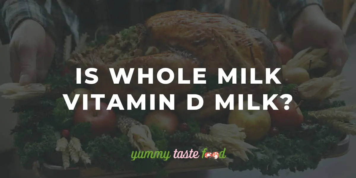 Is Whole Milk Vitamin D Milk?