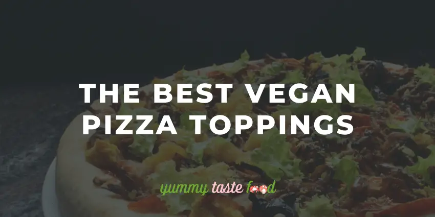 De beste veganistische pizza-toppings