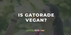 Ist Gatorade vegan?