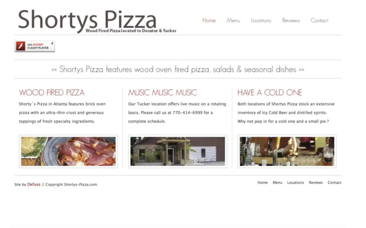 Shortys Pizza / shortys-pizza.com