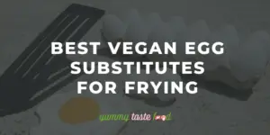 Best vegan egg substitutes for frying.