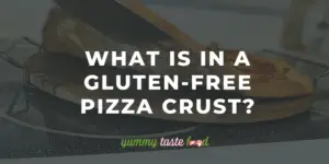 ¿Qué hay en una masa de pizza sin gluten?