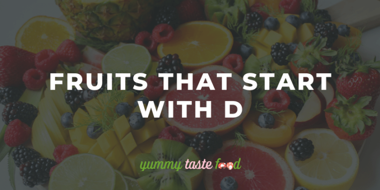 Fruits That Start With D