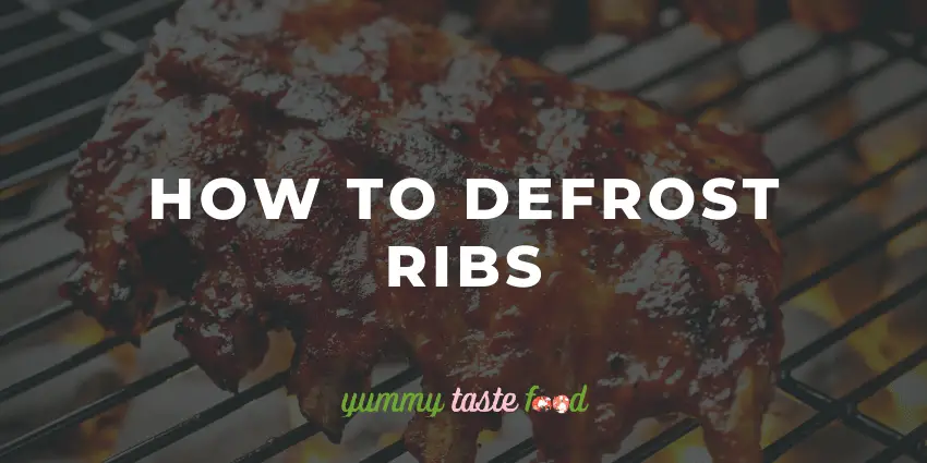 how long to defrost ribs