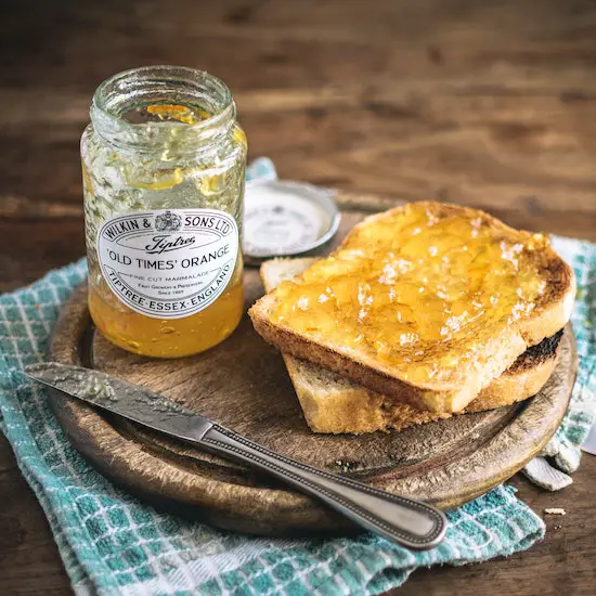 Picture of marmalade on toast