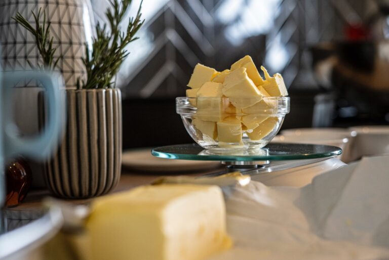 Bowl of butter cubes. Credit: Unsplash