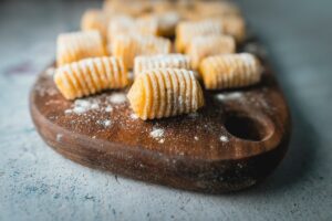 Gnocchi on a gnocchi board. Credit: Unsplash