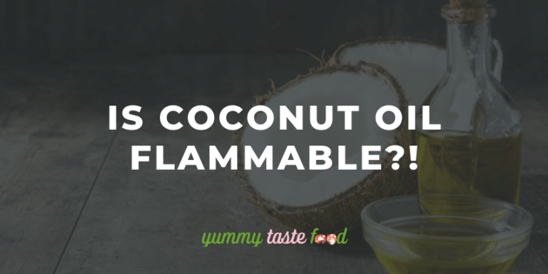 Is Coconut Oil Flammable?
