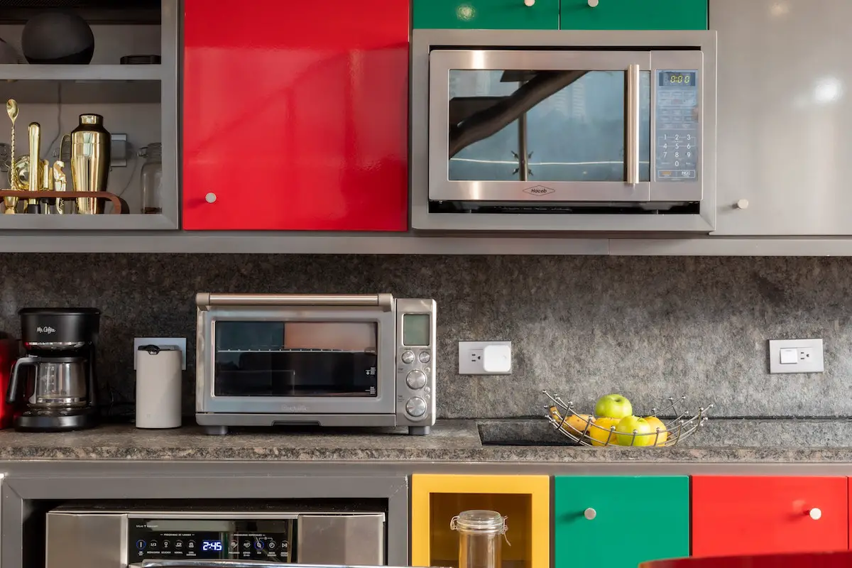 Microwave and steam oven in the kitchen. Credit: Unsplash