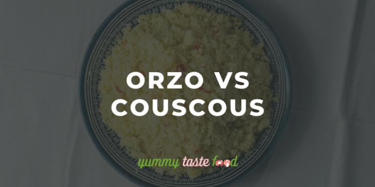 Orzo Vs Couscous - What's The Difference?
