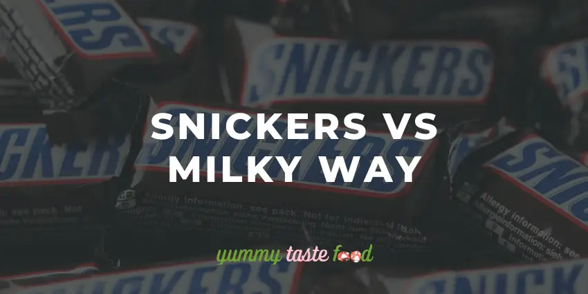 Snickers Vs Milky Way