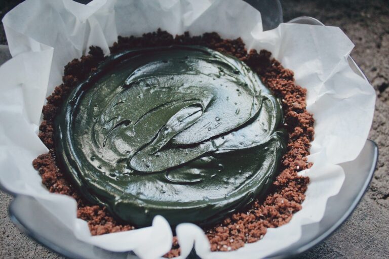 Cheesecake batter mix.