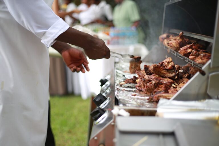 Chefs cooking.
