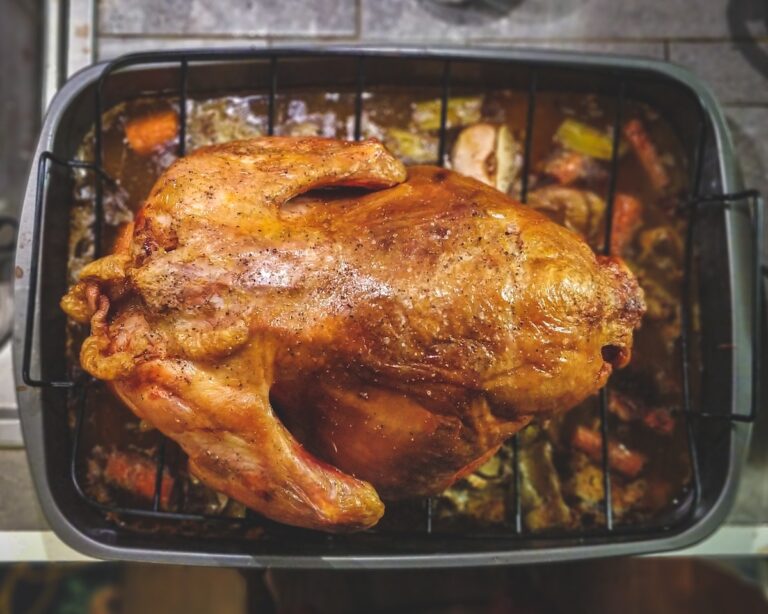 Cooked rotisserie chicken. Credit: Unsplash