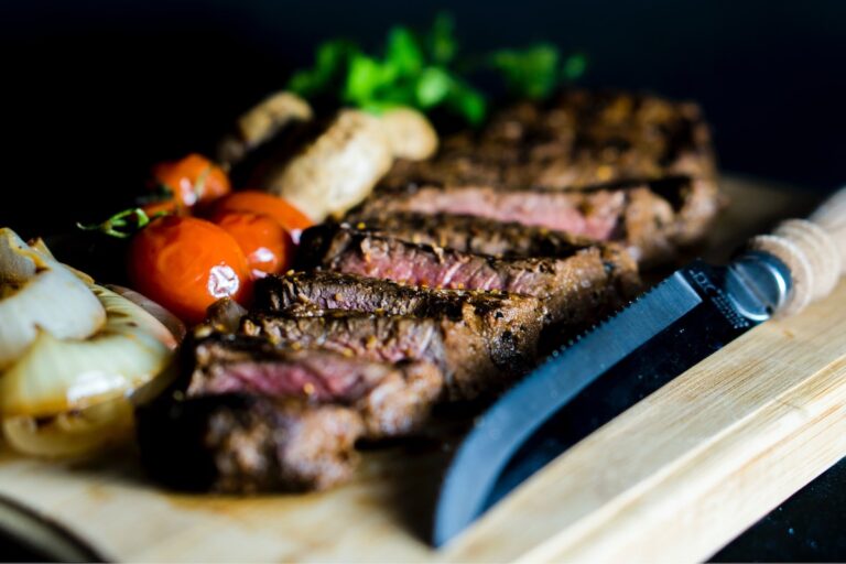 Thin cut sirloin steak. Credit: Unsplash