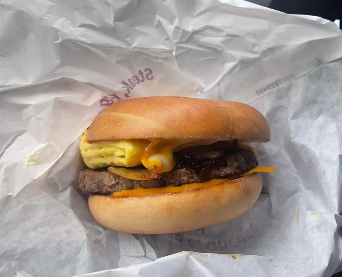 McDonald's Steak, egg and cheese bagel. Credit: Unsplash