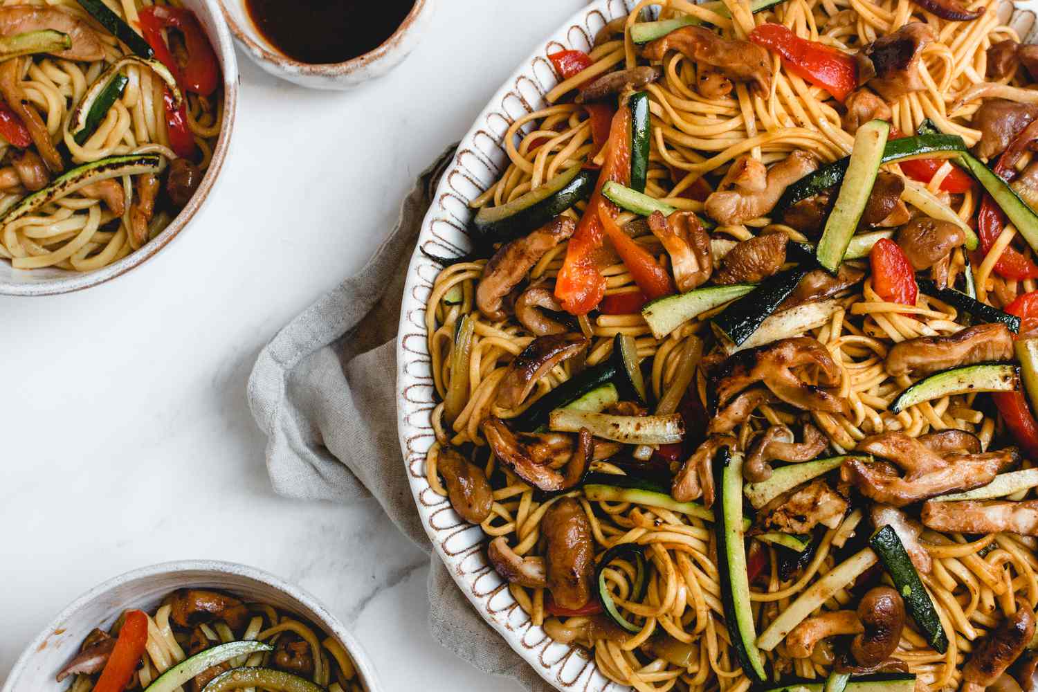 Vegetable chow mein.
